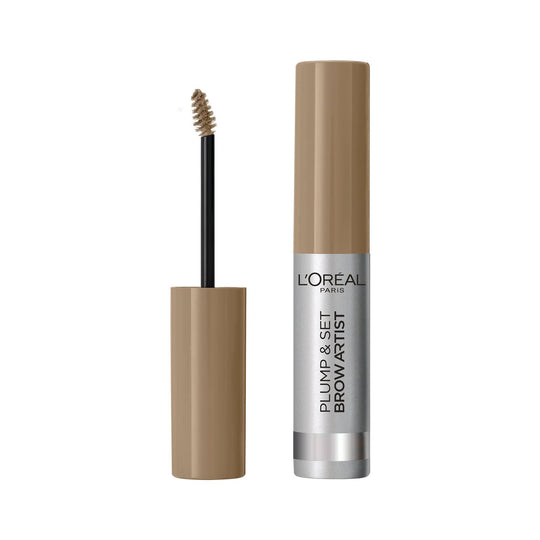 L'Oreal Paris Plump & Set Brow Artist לוריאל מסקרה לגבות גוון 101 בלונד-GLAM42