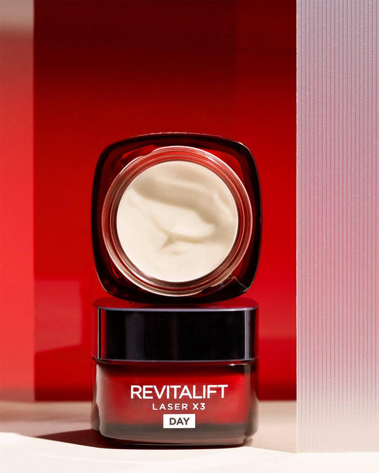 L'Oreal Paris Revitalift Laser Day 50 לוריאל קרם יום אנטי אייג'ינג רויטליפט לייזר-GLAM42