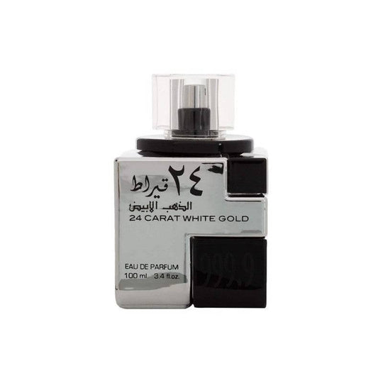 Lattafa 24 Carat White Gold Edp 100Ml בושם לטאפה לגבר-GLAM42