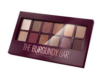 Maybelline New York The Burgundy Bar מייבלין פלטת צלליות-GLAM42
